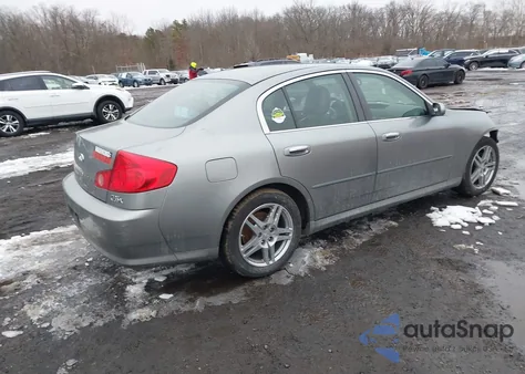2005 Infiniti G35X из США, поврежденный, VIN JNKCV51F55M303885